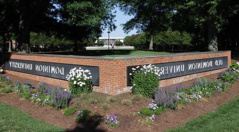 Old Dominion University Sign